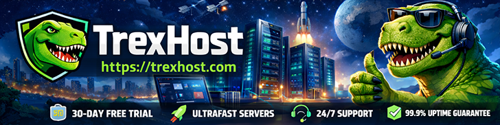 TrexHost Web Hosting - Best Cloud Hosting Solution - Visit: https://trexhost.com